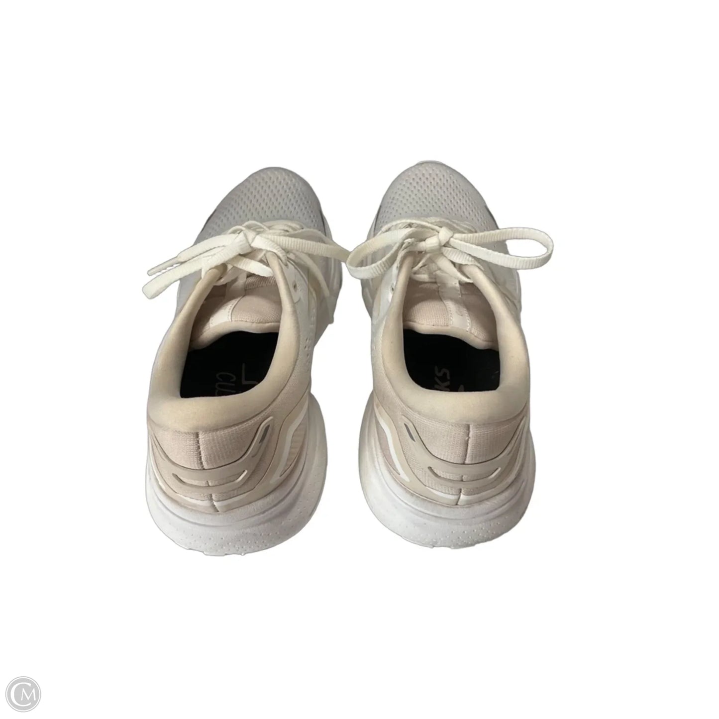 Shoes Athletic By Brooks In White, Size: 7.5
