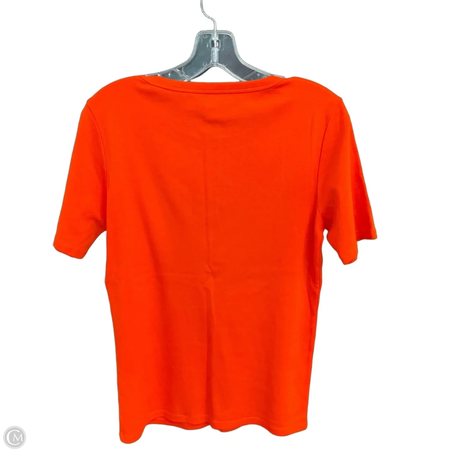 Top Short Sleeve Basic By J. Crew In Orange, Size: M