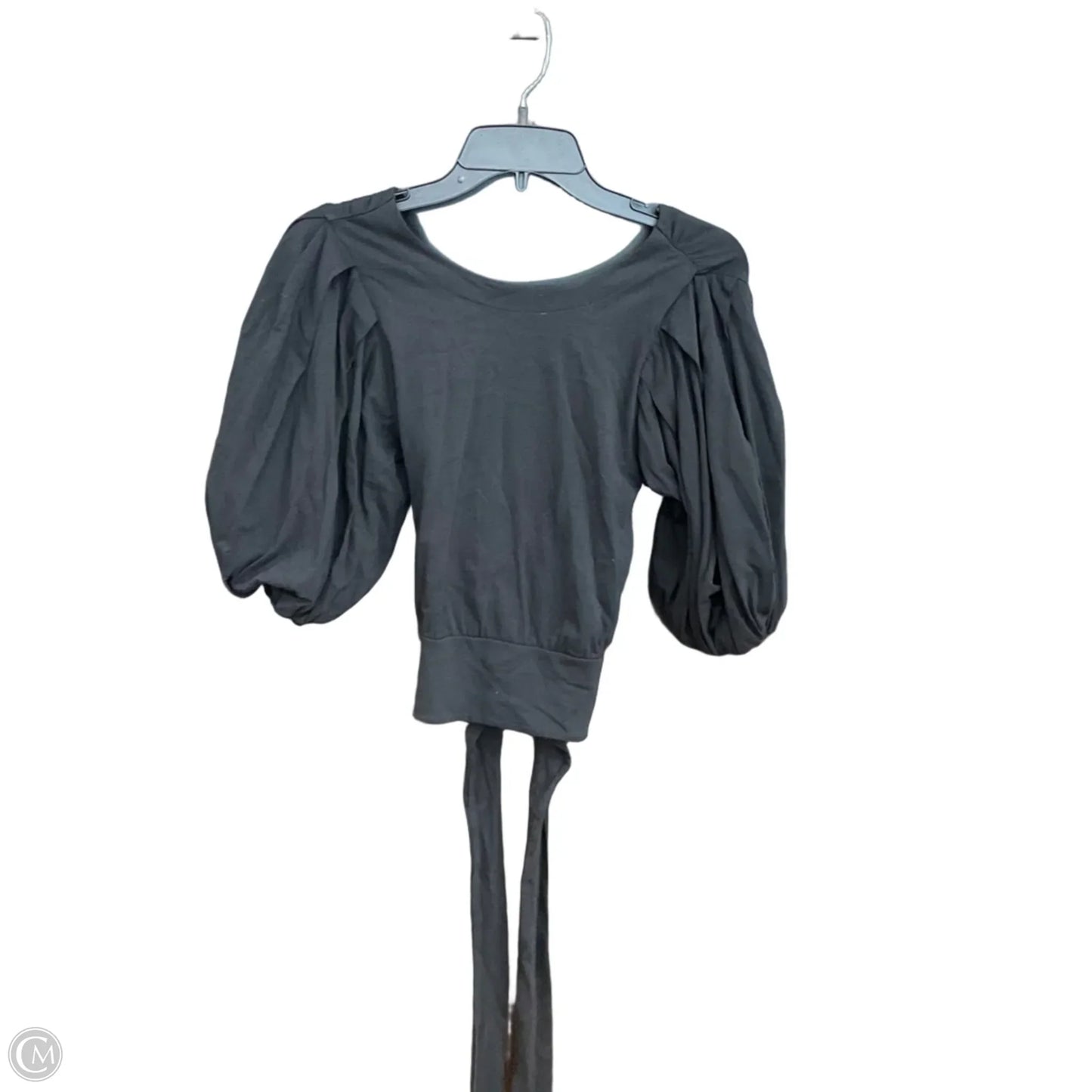 Top Short Sleeve By Express In Black, Size: S
