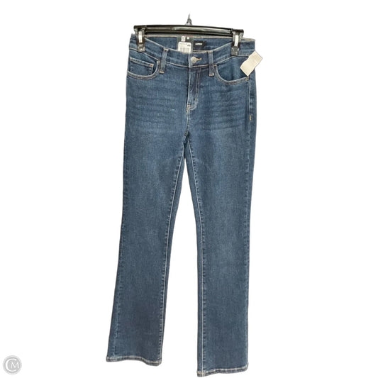 Jeans Boot Cut By Express In Blue Denim, Size: 2
