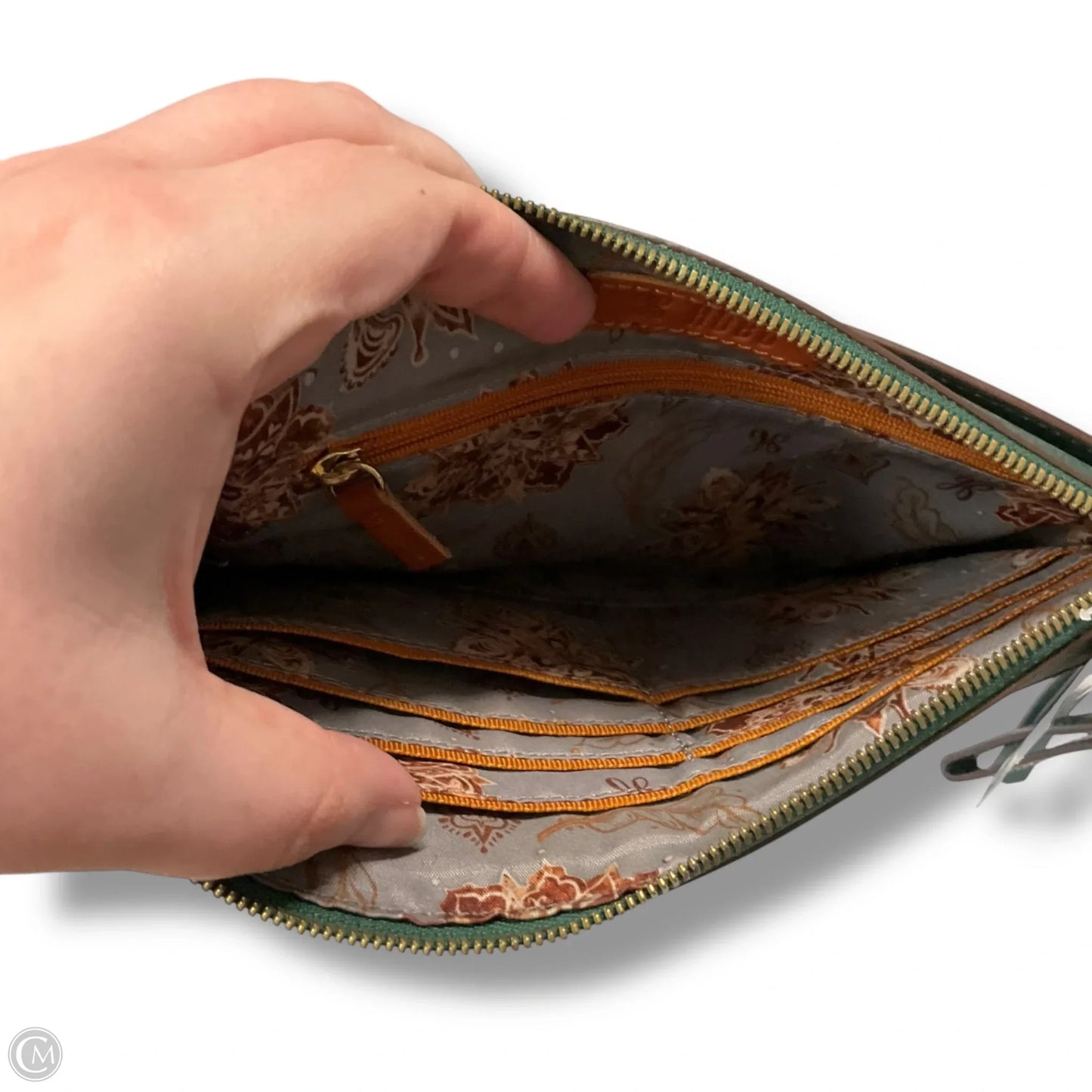 Wristlet Leather By Hobo Intl, Size: Large