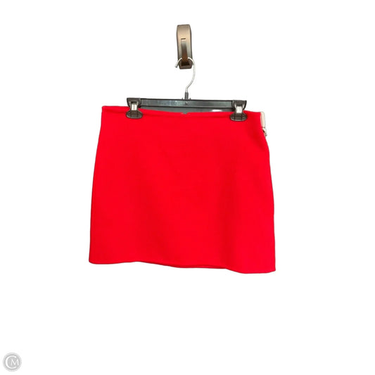 Skirt Mini & Short By Madewell In Red, Size: S