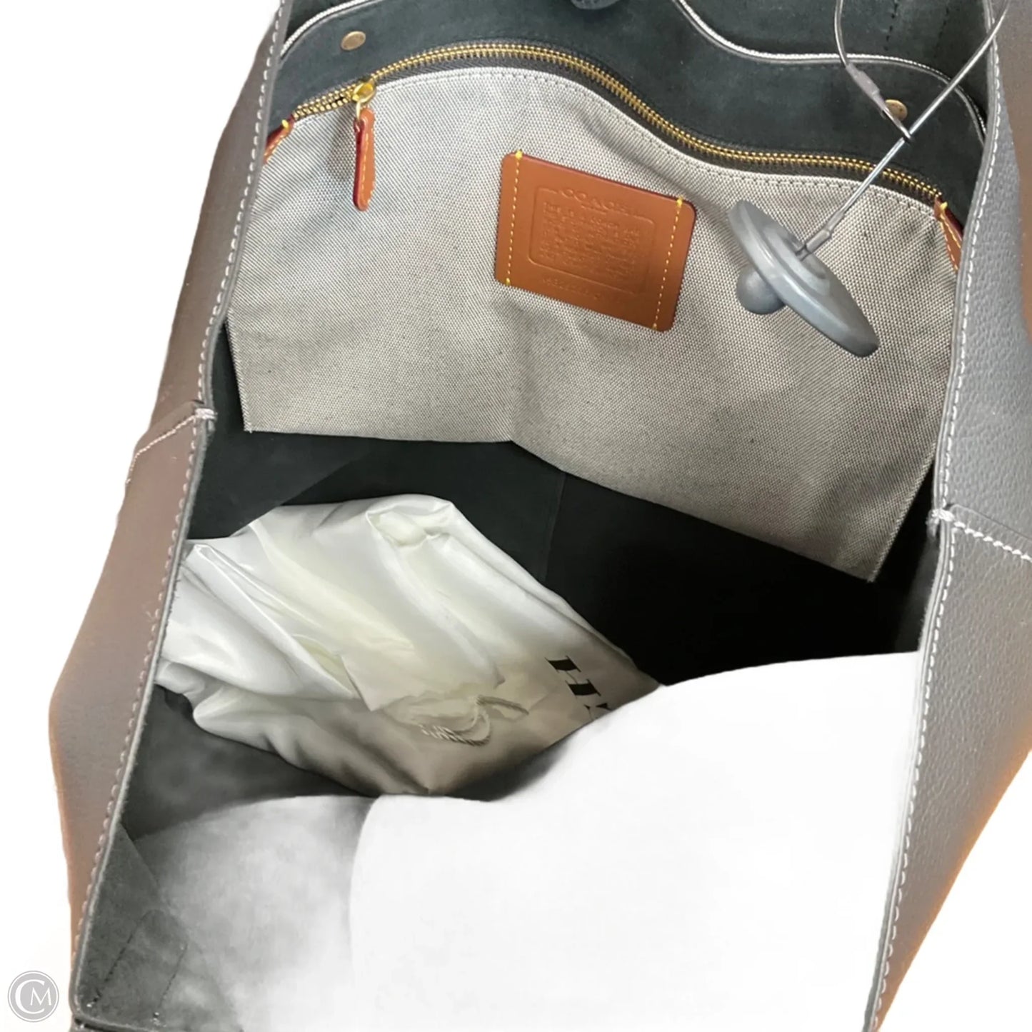 Tote Designer By Coach, Size: Large