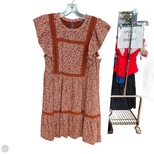Dress Casual Short By Madewell In Brown, Size: L