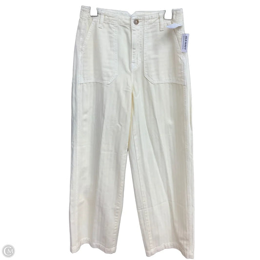 Pants Wide Leg By Old Navy In Yellow, Size: 6l