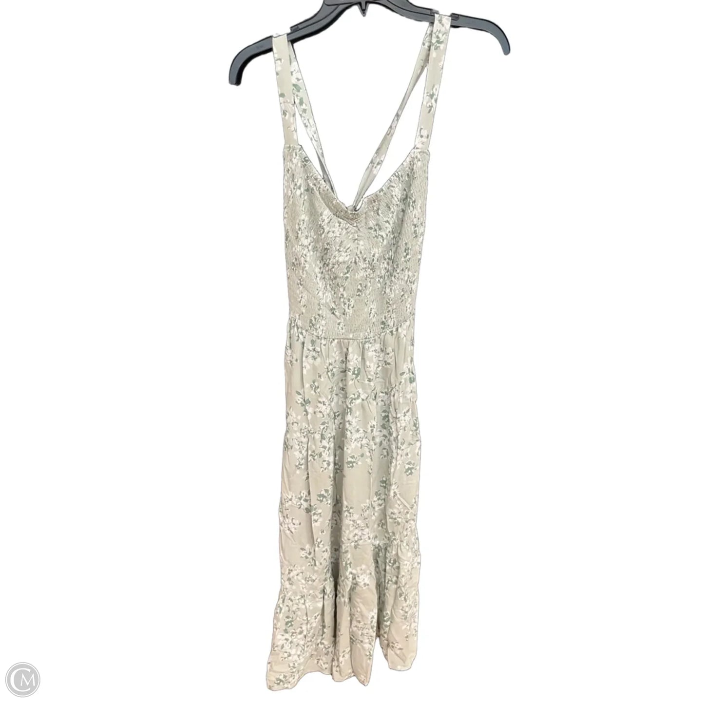 Dress Casual Short By Torrid In Green & White, Size: 0