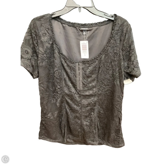 Top Short Sleeve By Torrid In Black, Size: L