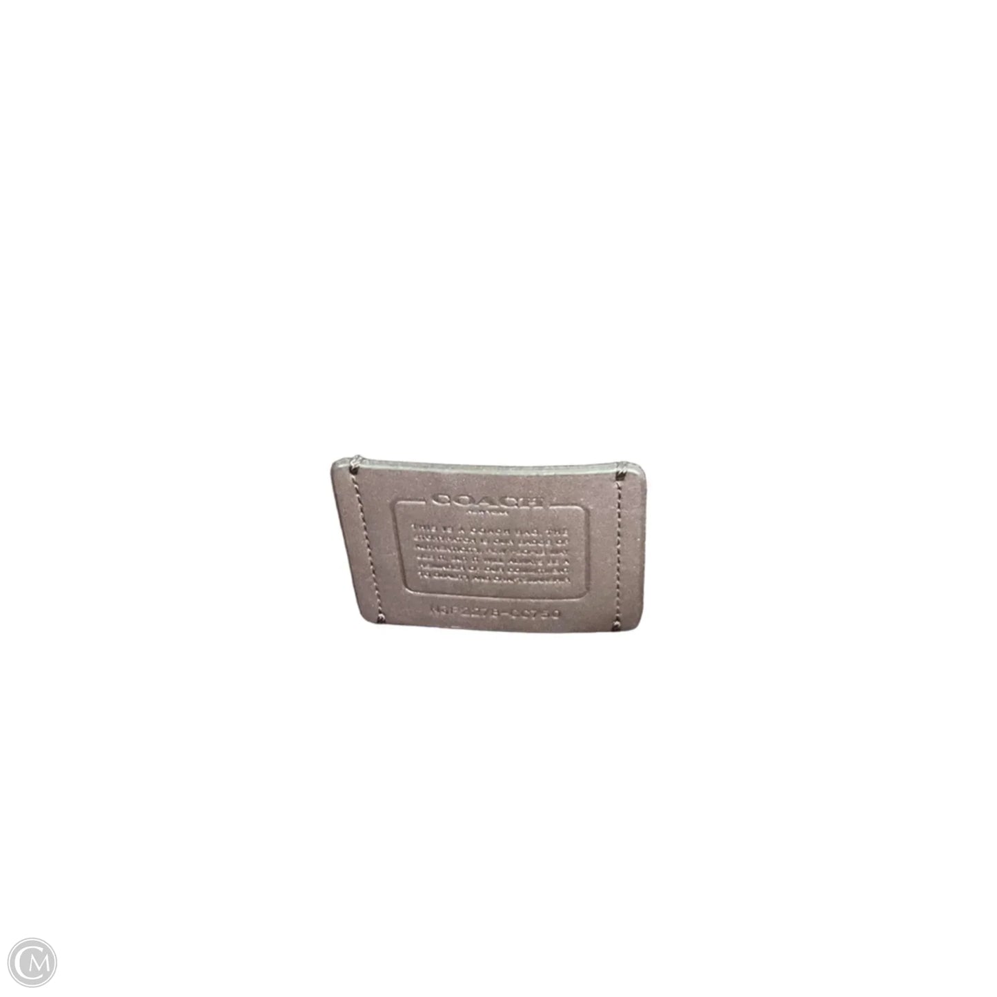 Handbag Designer By Coach, Size: Large