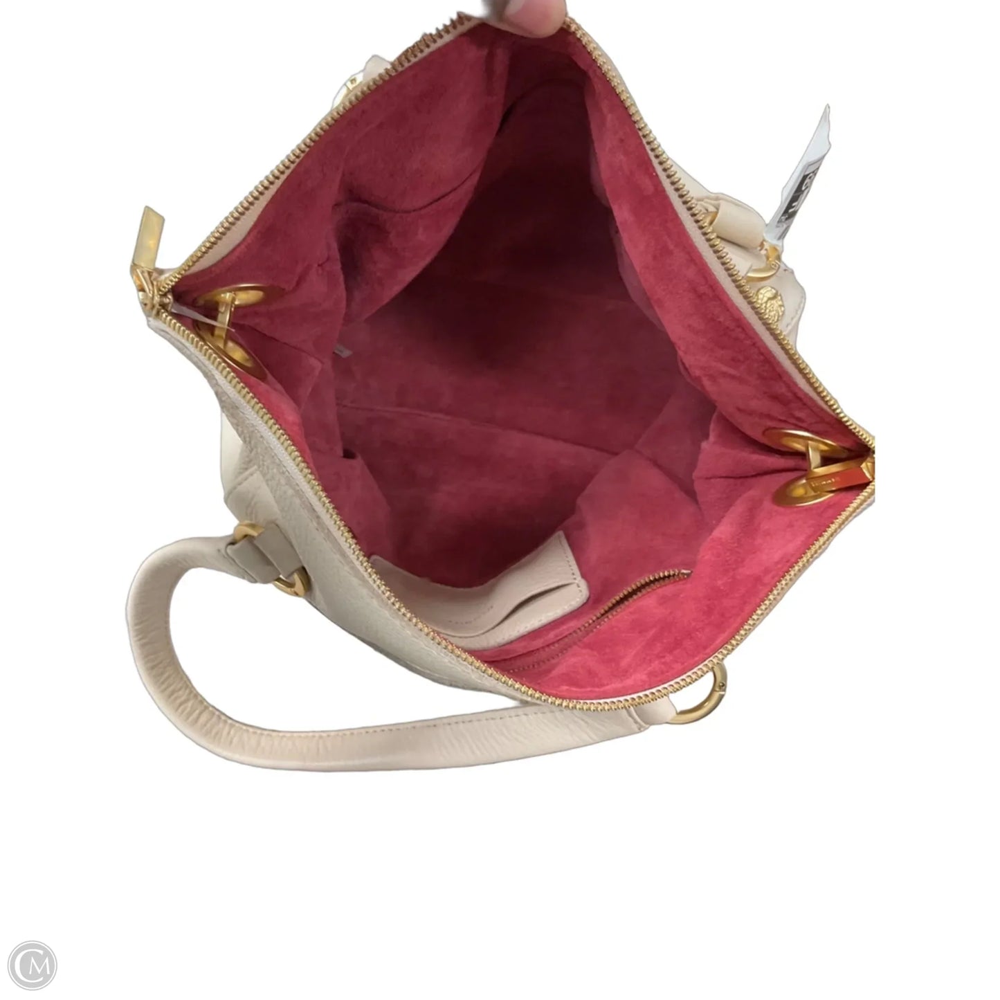 Handbag Leather By Hammitt, Size: Medium