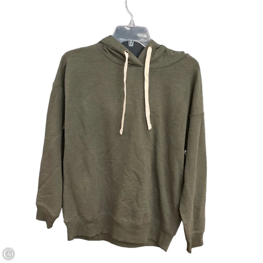 Athletic Sweatshirt Hoodie By Buffalo David Bitton In Green, Size: S