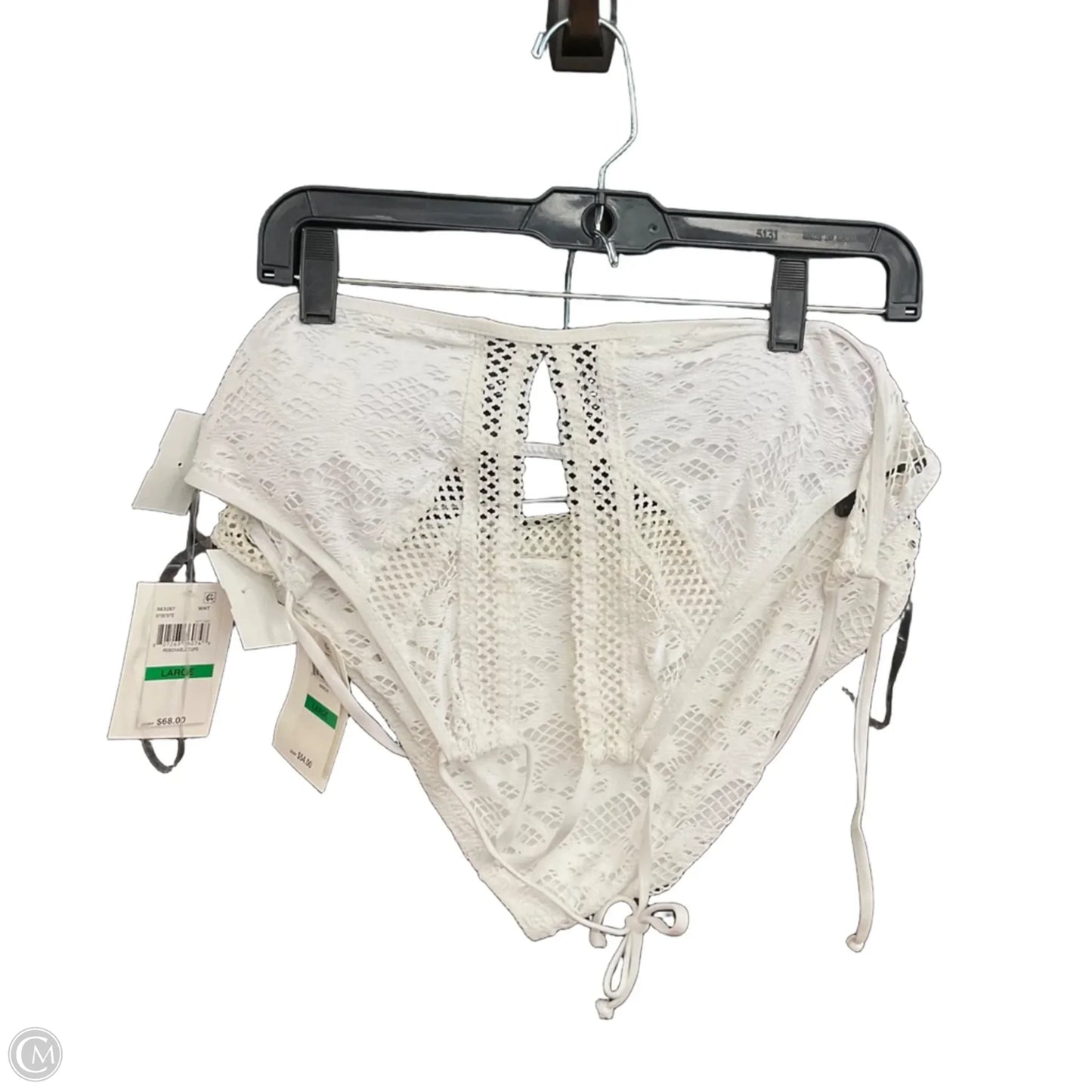 Swimsuit 2pc By Cmc In White, Size: L