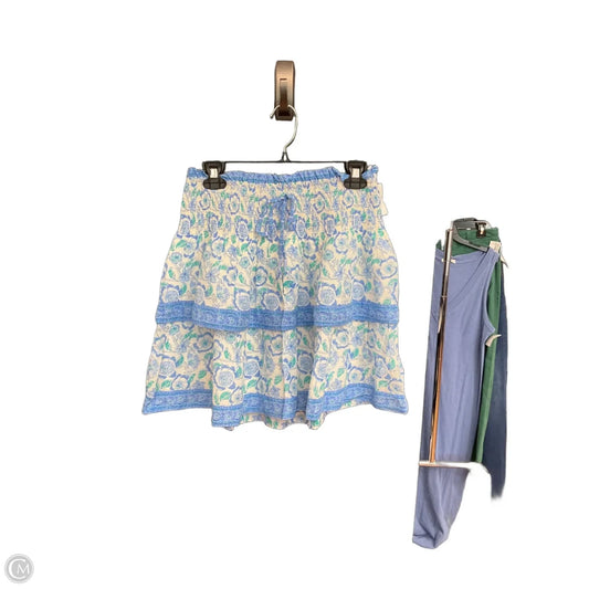 Skirt Mini & Short By Vineyard Vines In Blue & White, Size: Xs