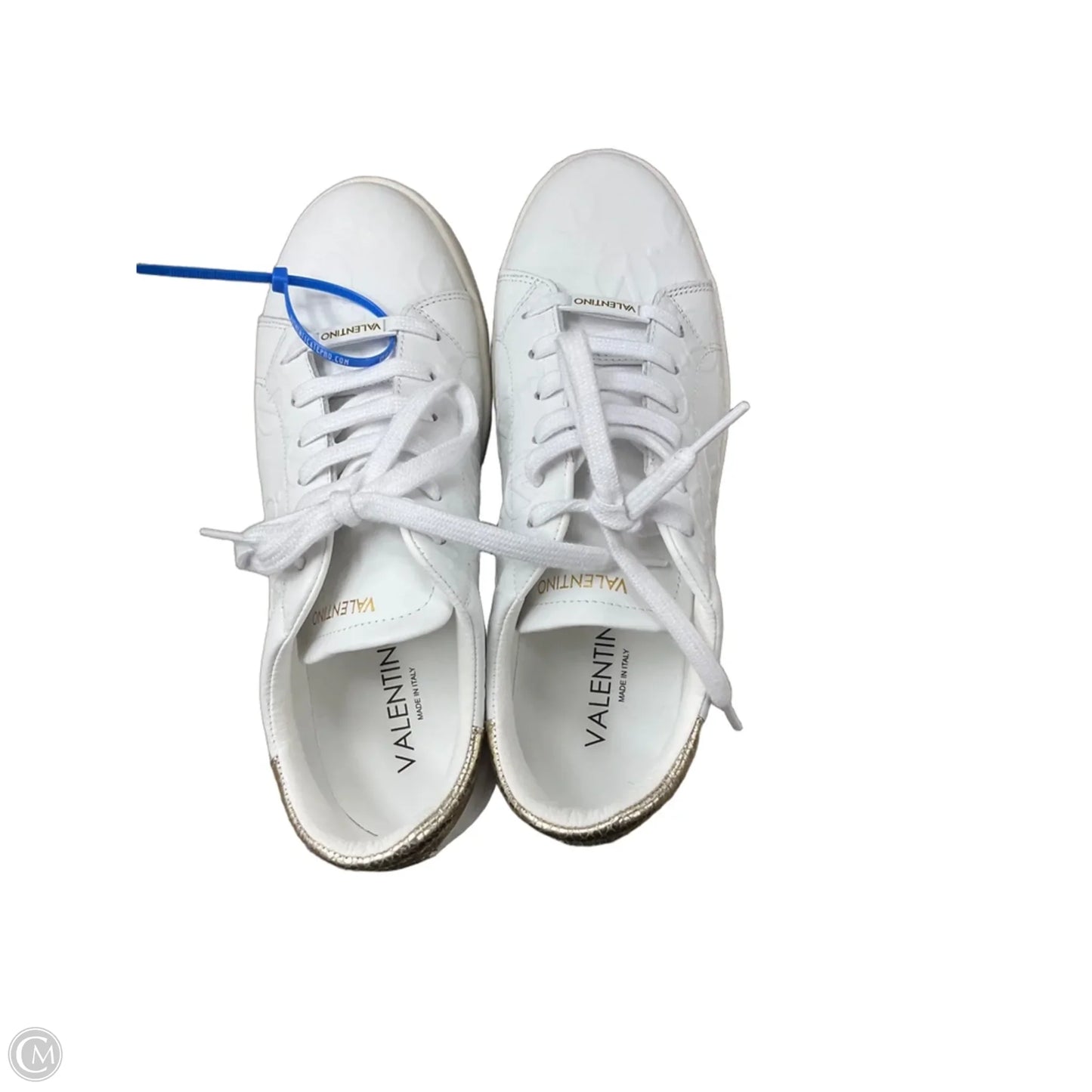 Shoes Designer By Valentino-mario In White, Size: 10