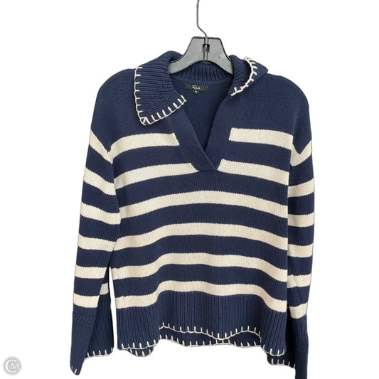 Sweater By Rails In Blue & White, Size: Xs