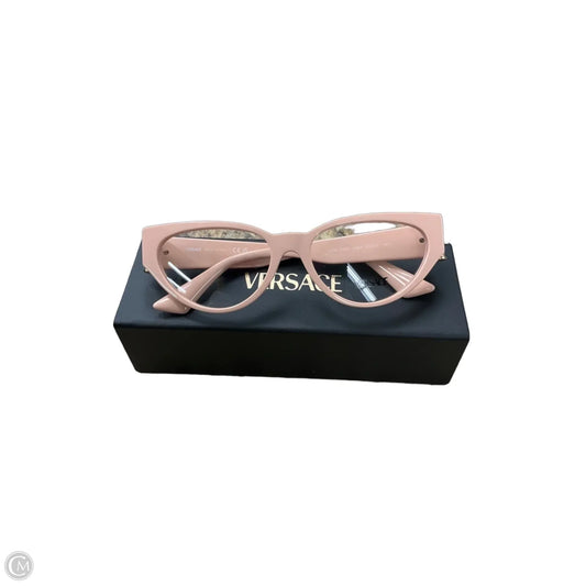Sunglasses Luxury Designer By Versace, Size: