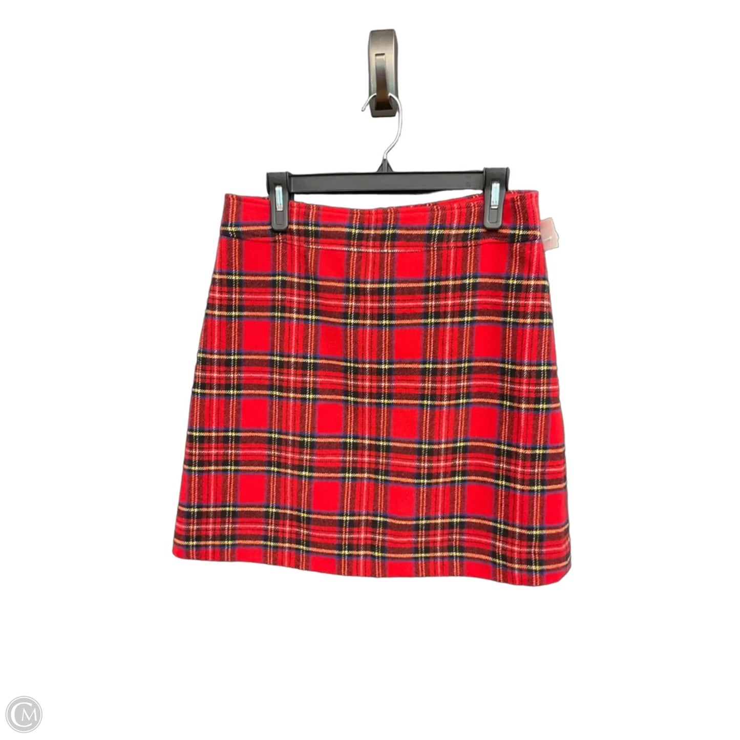 Skirt Mini & Short By J. Crew In Plaid Pattern, Size: M