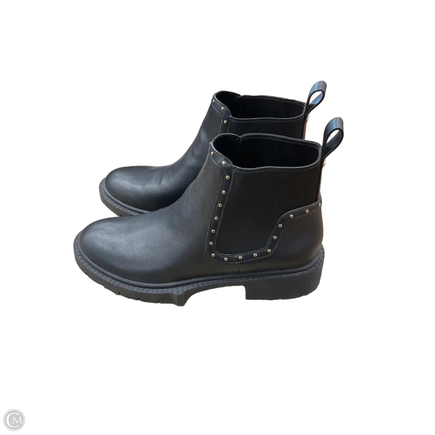 Boots Designer By Coach In Black, Size: 7.5