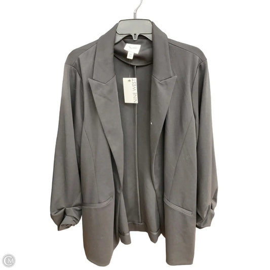 Blazer By Nine West In Black, Size: 2x
