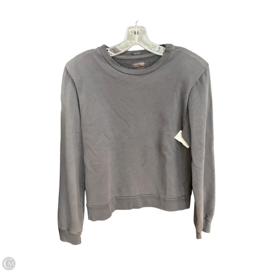 Top Long Sleeve Designer By Mother In Grey, Size: M
