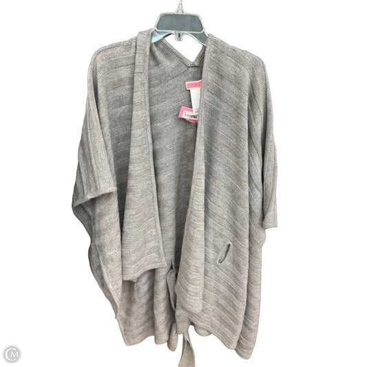 Sweater Cardigan Designer By Kate Spade In Grey, Size: 2x