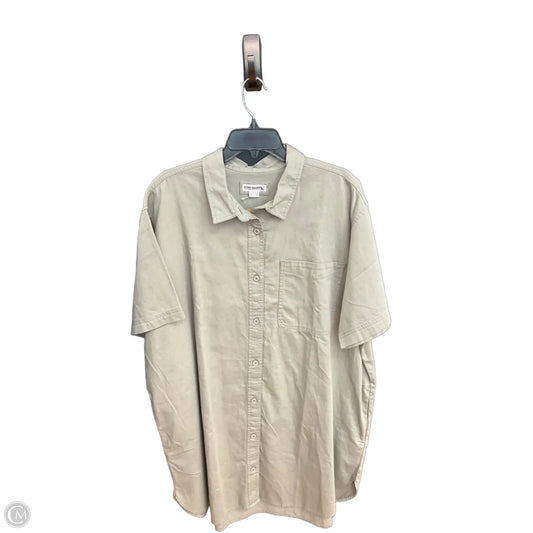 Dress Casual Midi By Eddie Bauer In Green, Size: 2x