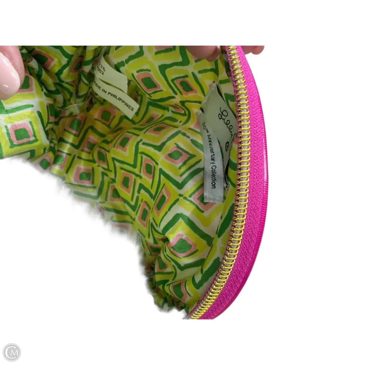 Makeup Bag Designer By Lilly Pulitzer, Size: Small