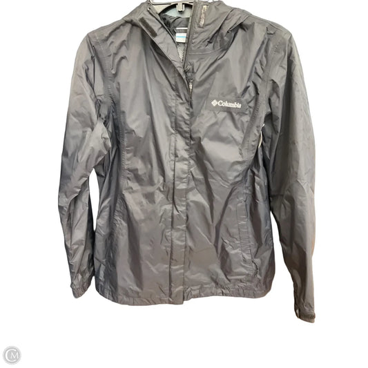 Jacket Windbreaker By Columbia In Black, Size: S