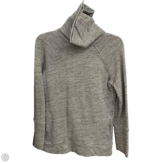 Athletic Sweatshirt Collar By Lululemon In Grey, Size: S