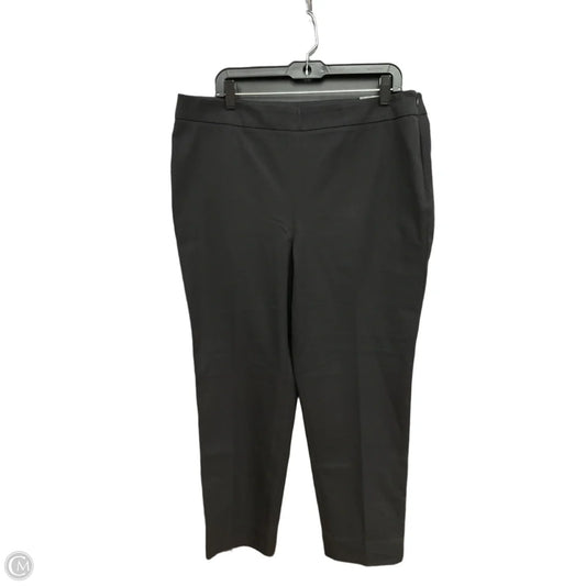 Pants Dress By Talbots In Black, Size: 16