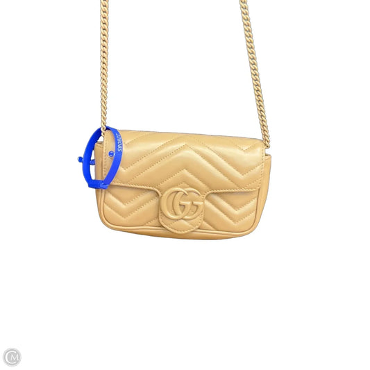 Crossbody Luxury Designer By Gucci, Size: Small