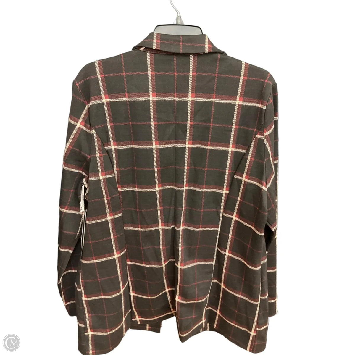 Blazer By Liverpool In Plaid Pattern, Size: Xl