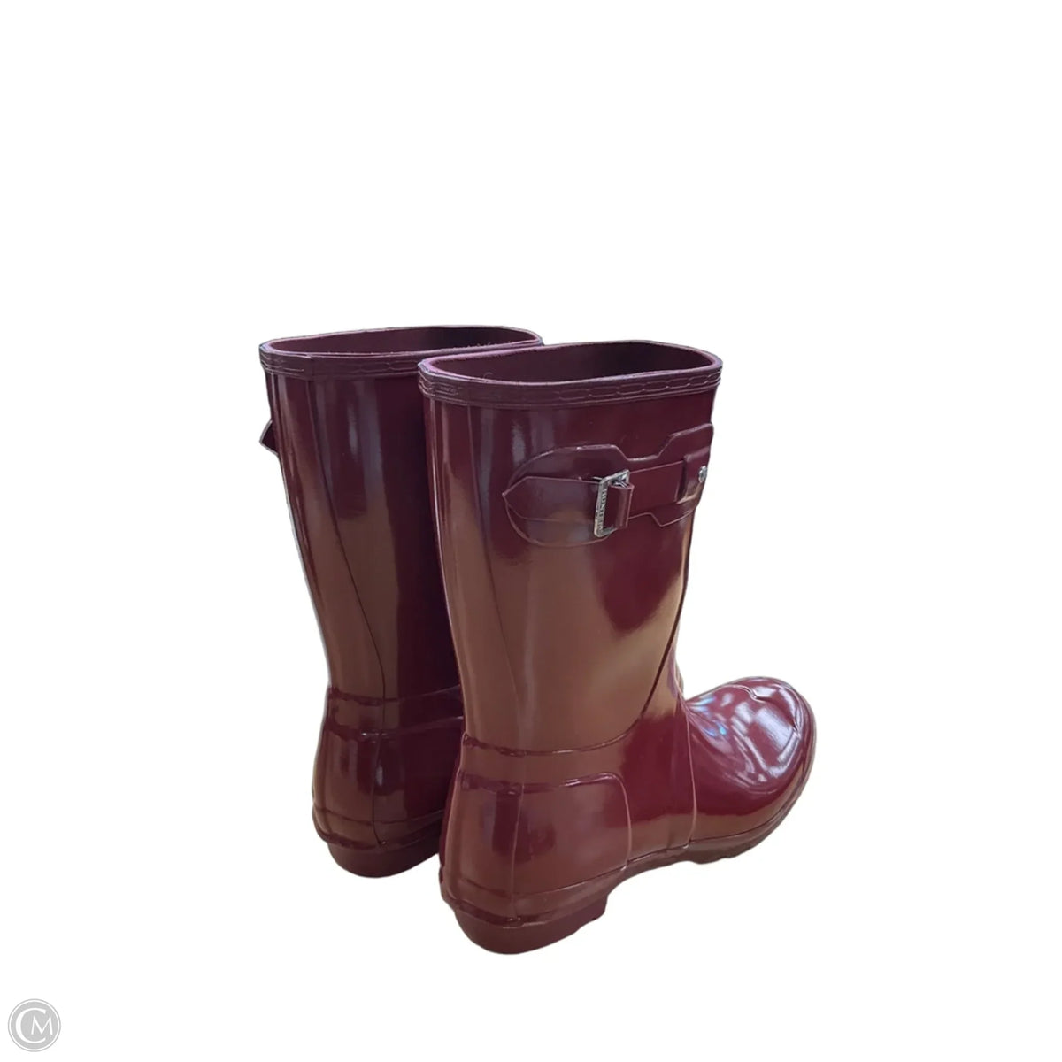 Boots Designer By Hunter In Red, Size: 11