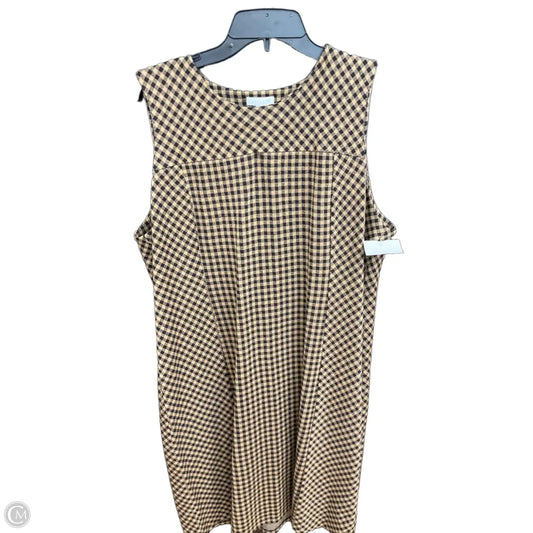 Dress Casual Short By J. Jill In Checkered Pattern, Size: L