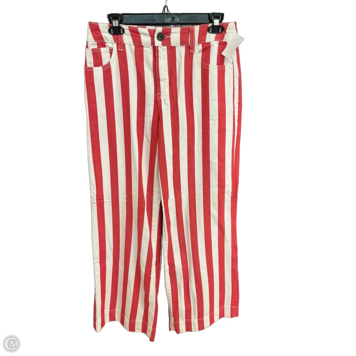 Pants Wide Leg By Sanctuary In Striped Pattern, Size: 4