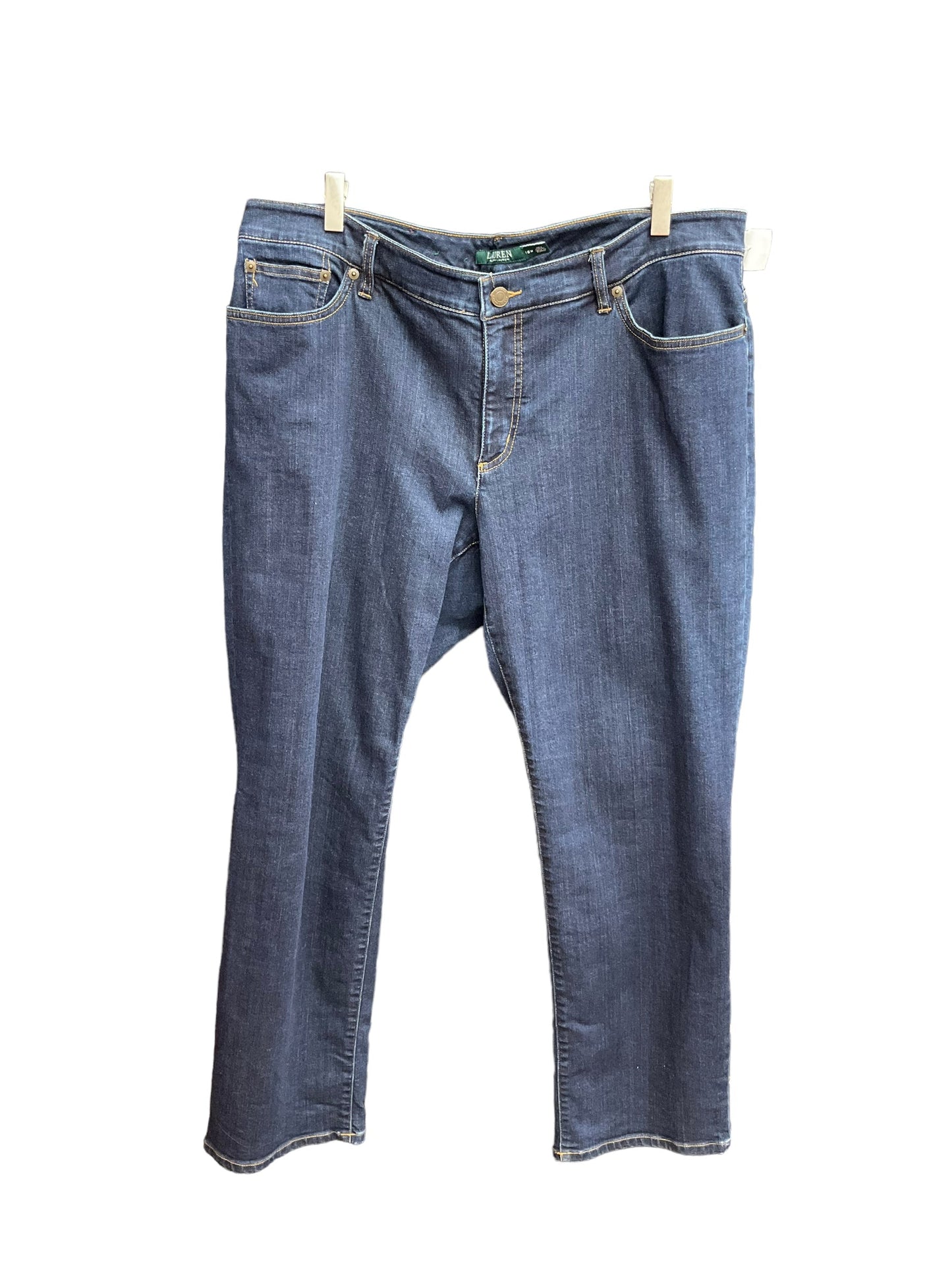 Denim Jeans Straight Ralph Lauren, Size 18