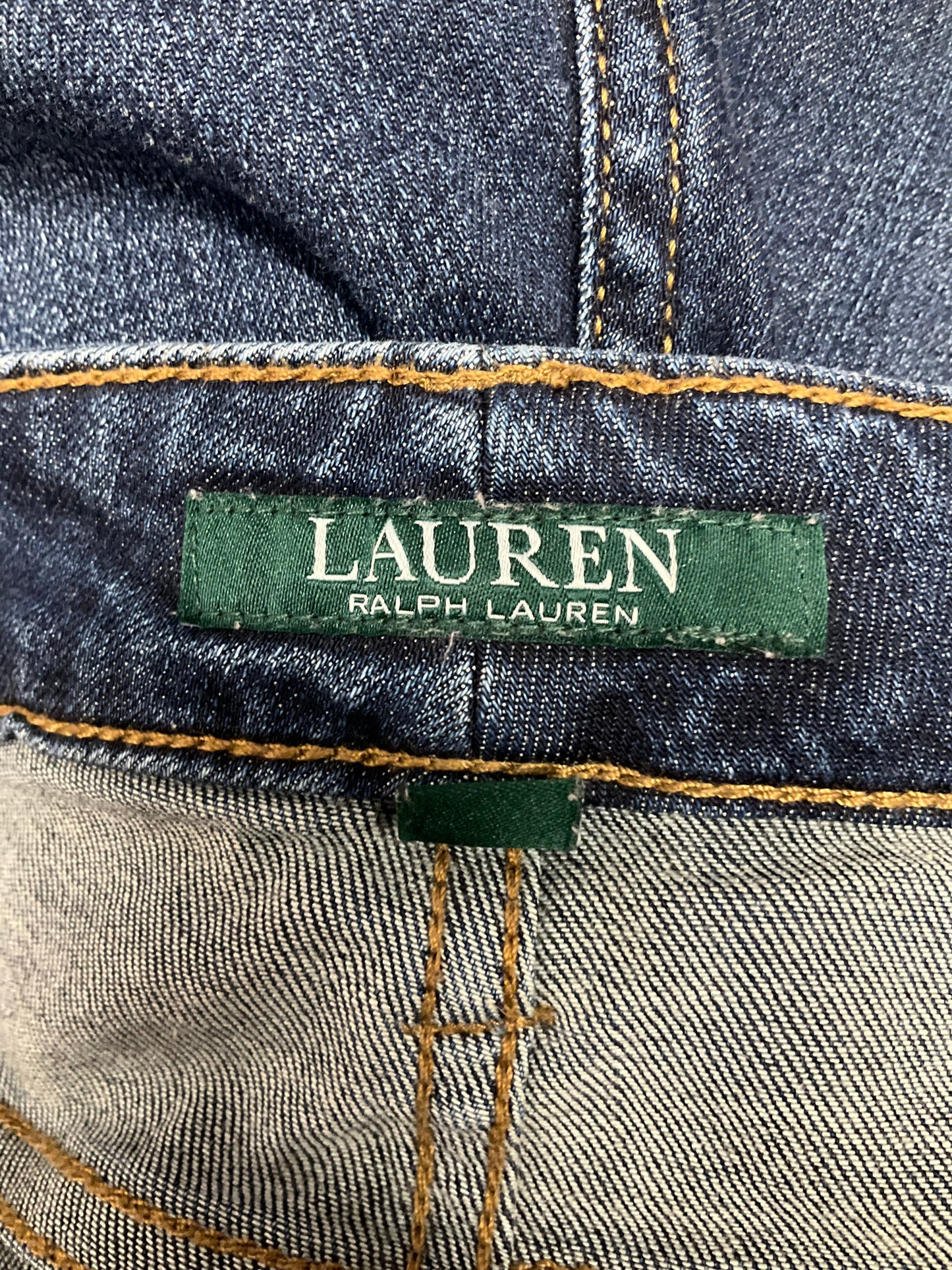 Denim Jeans Straight Ralph Lauren, Size 16