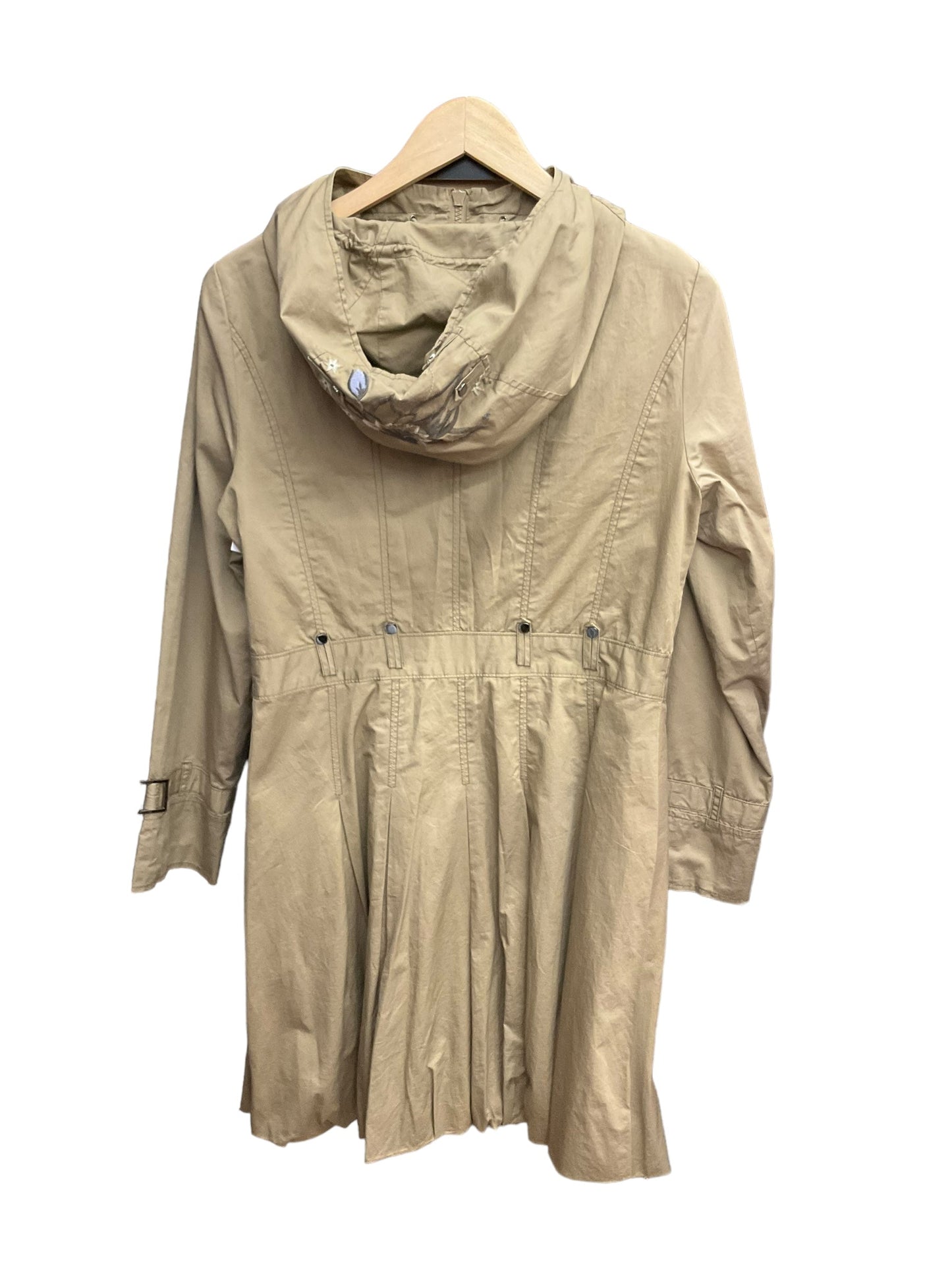 Beige Jacket Utility Clothes Mentor, Size Xl