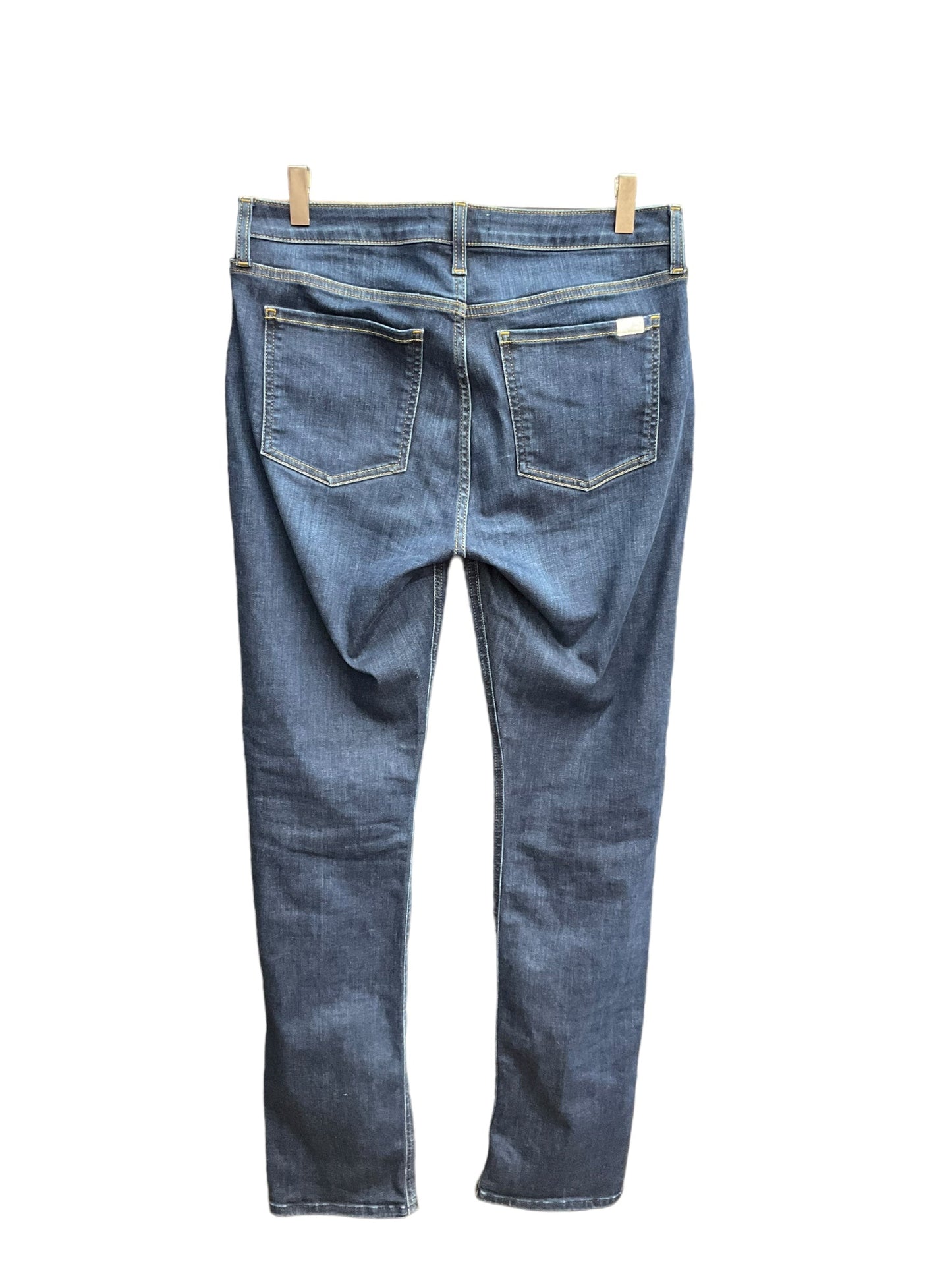 Blue Denim Jeans Straight 7 For All Mankind, Size 8