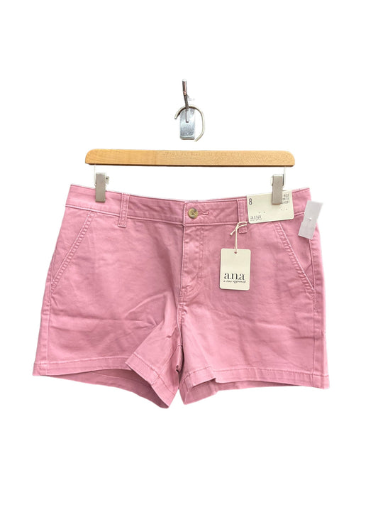 Pink Shorts Ana, Size 8