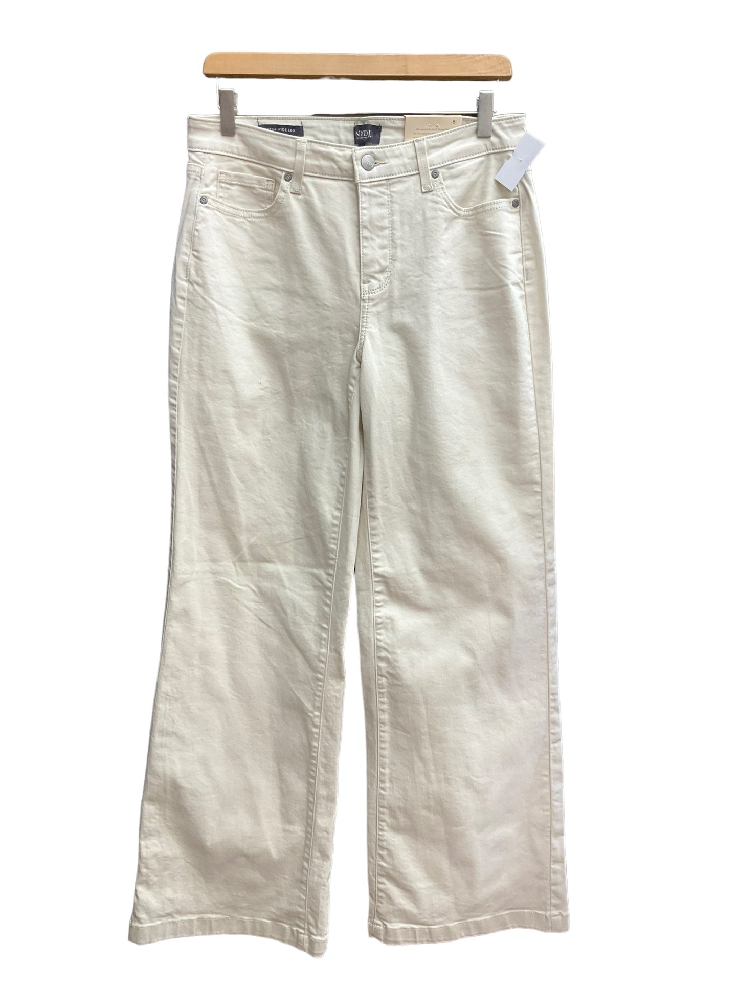Cream Jeans Flared Not Your Daughters Jeans, Size 8