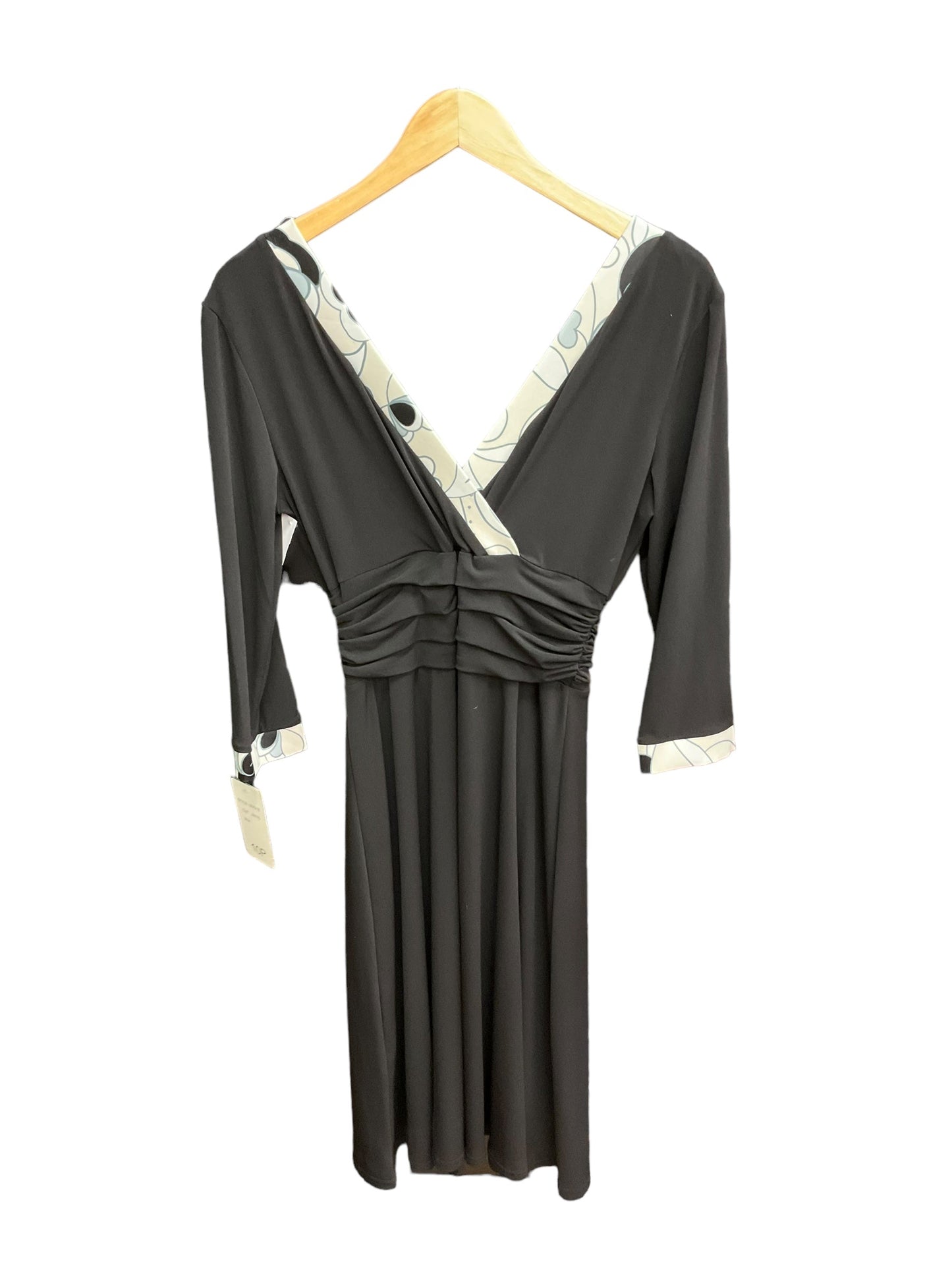 Black Dress Casual Short Sandra Darren, Size M