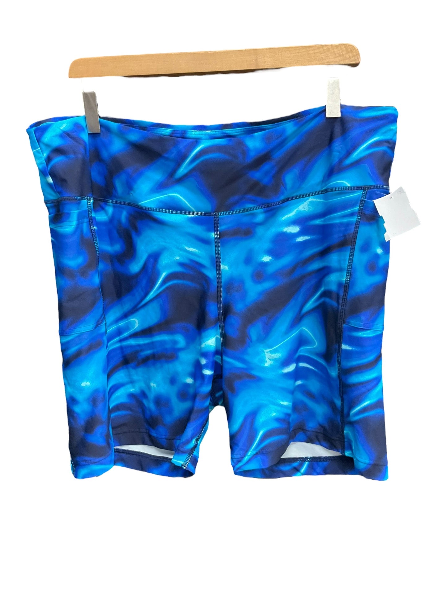 Blue Swimsuit 2pc Lands End, Size 2x
