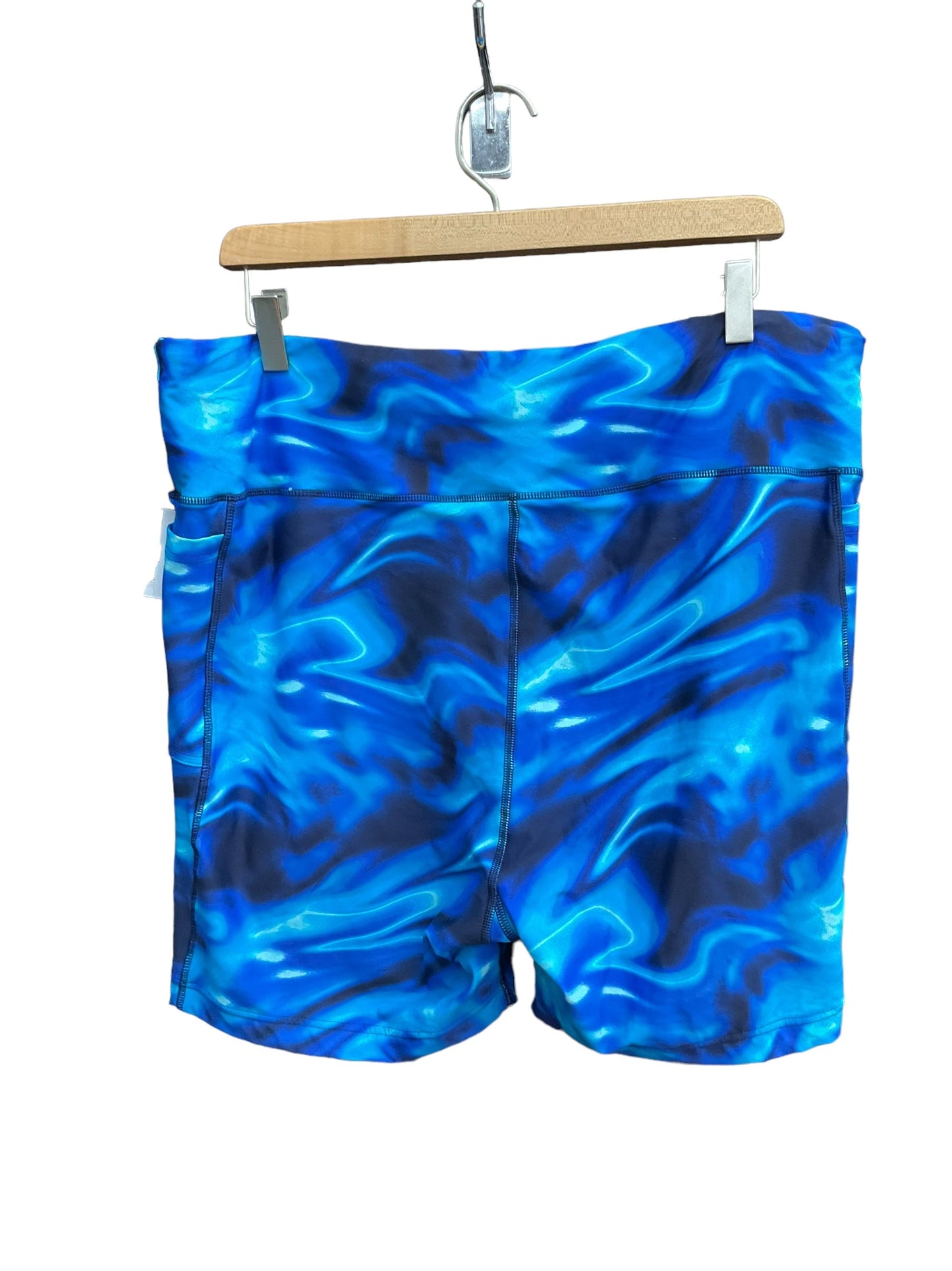 Blue Swimsuit 2pc Lands End, Size 2x