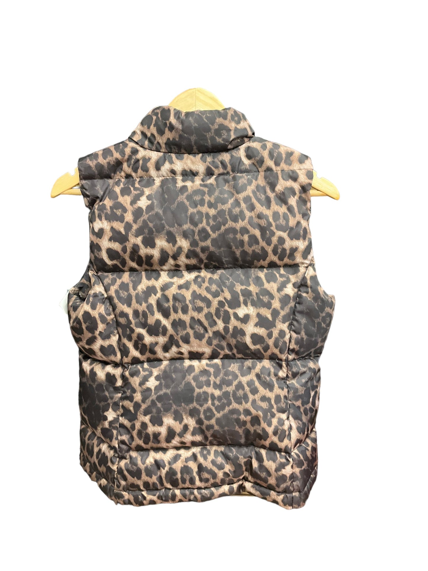 Animal Print Vest Designer Michael By Michael Kors, Size S