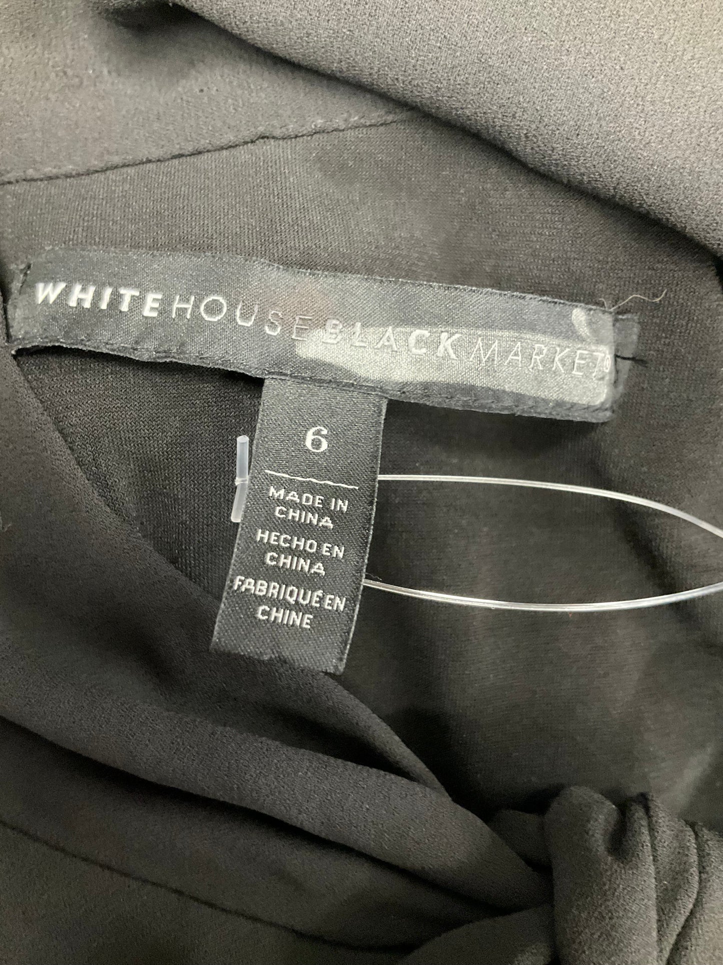 Black Jumpsuit White House Black Market, Size M