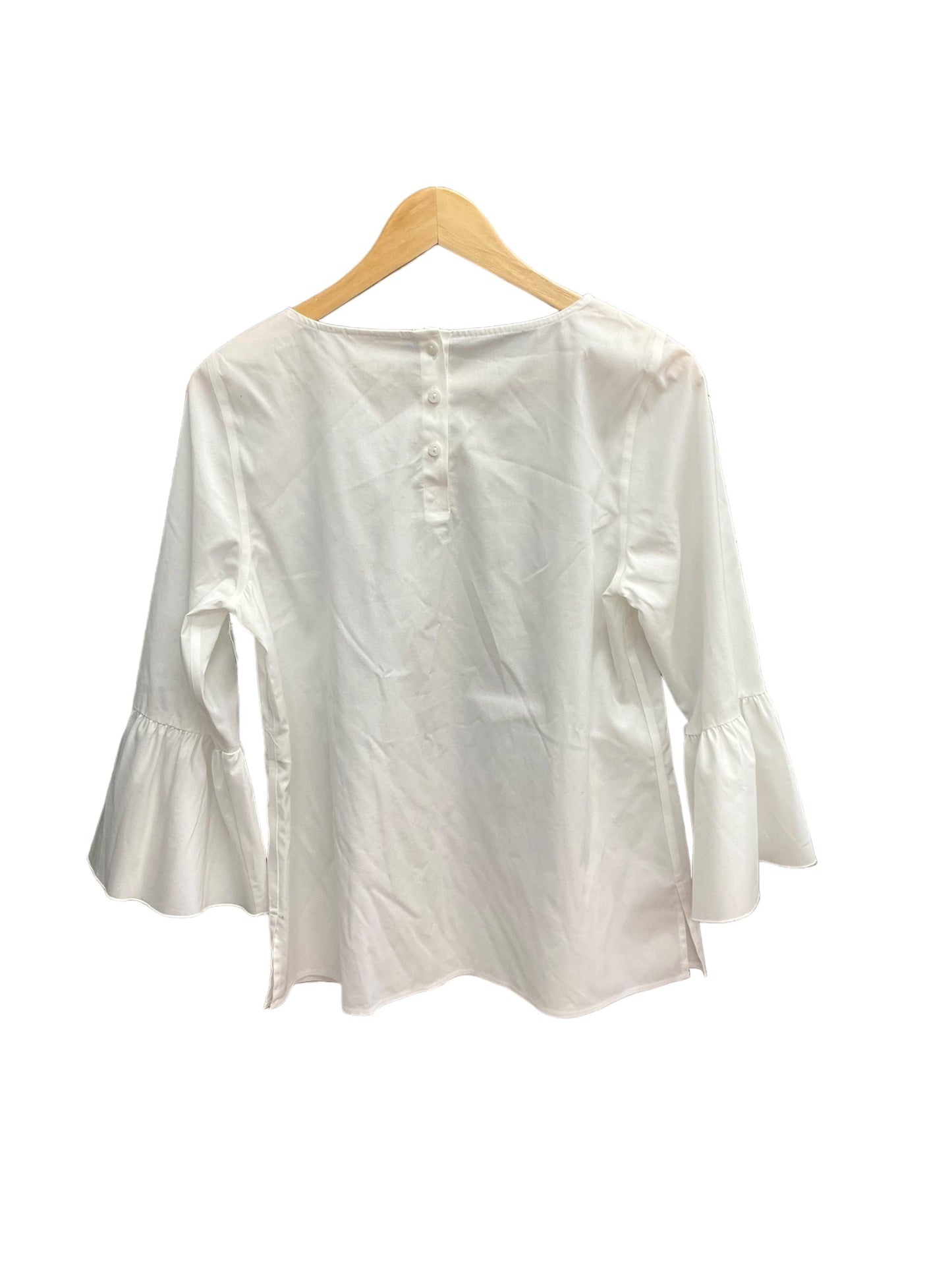 White Top 3/4 Sleeve Chicos, Size 0