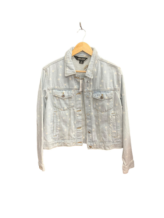 Blue & White Jacket Denim Jou Jou, Size M