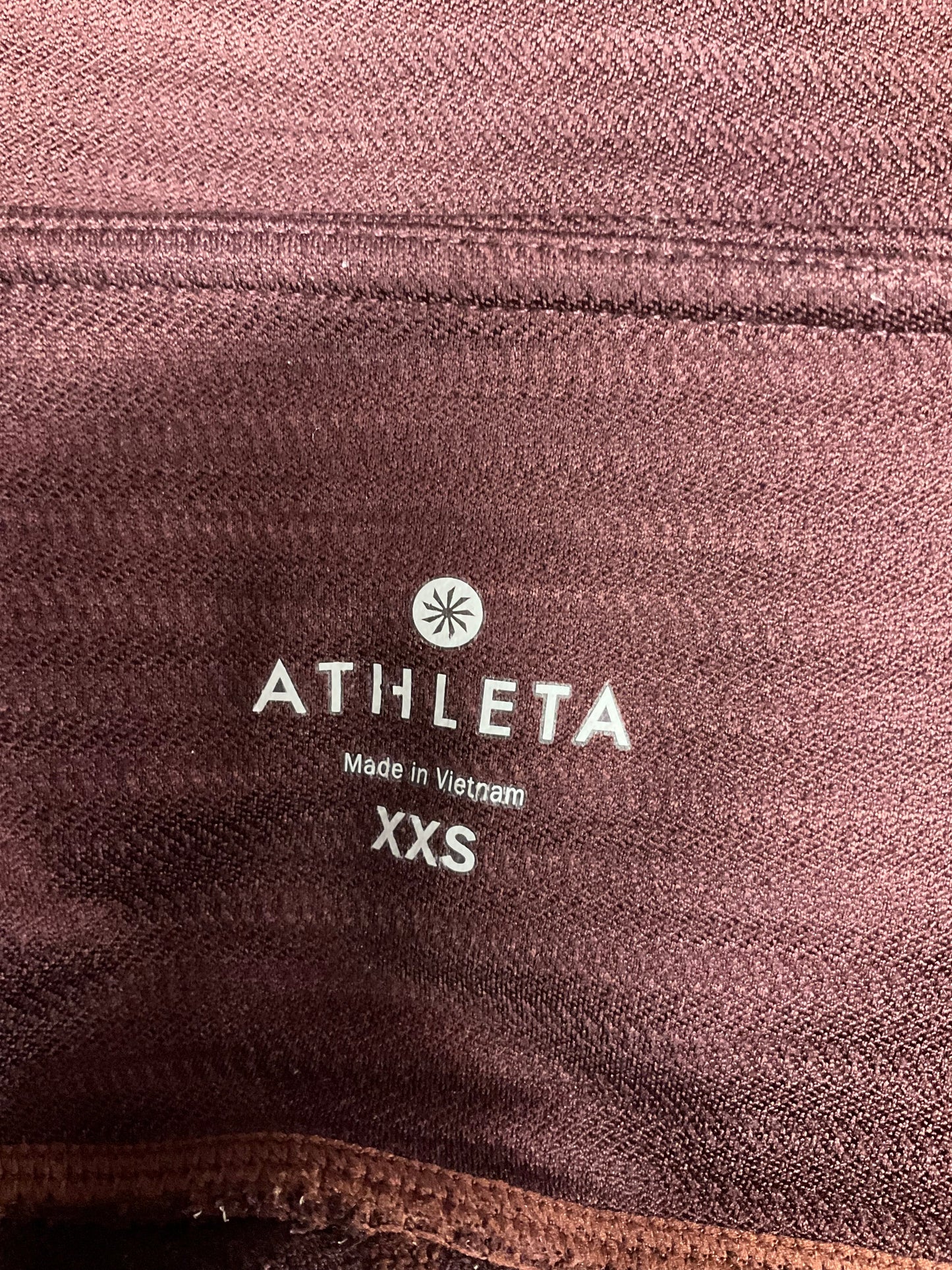 Athletic Leggings By Athleta In Purple, Size: Xxs