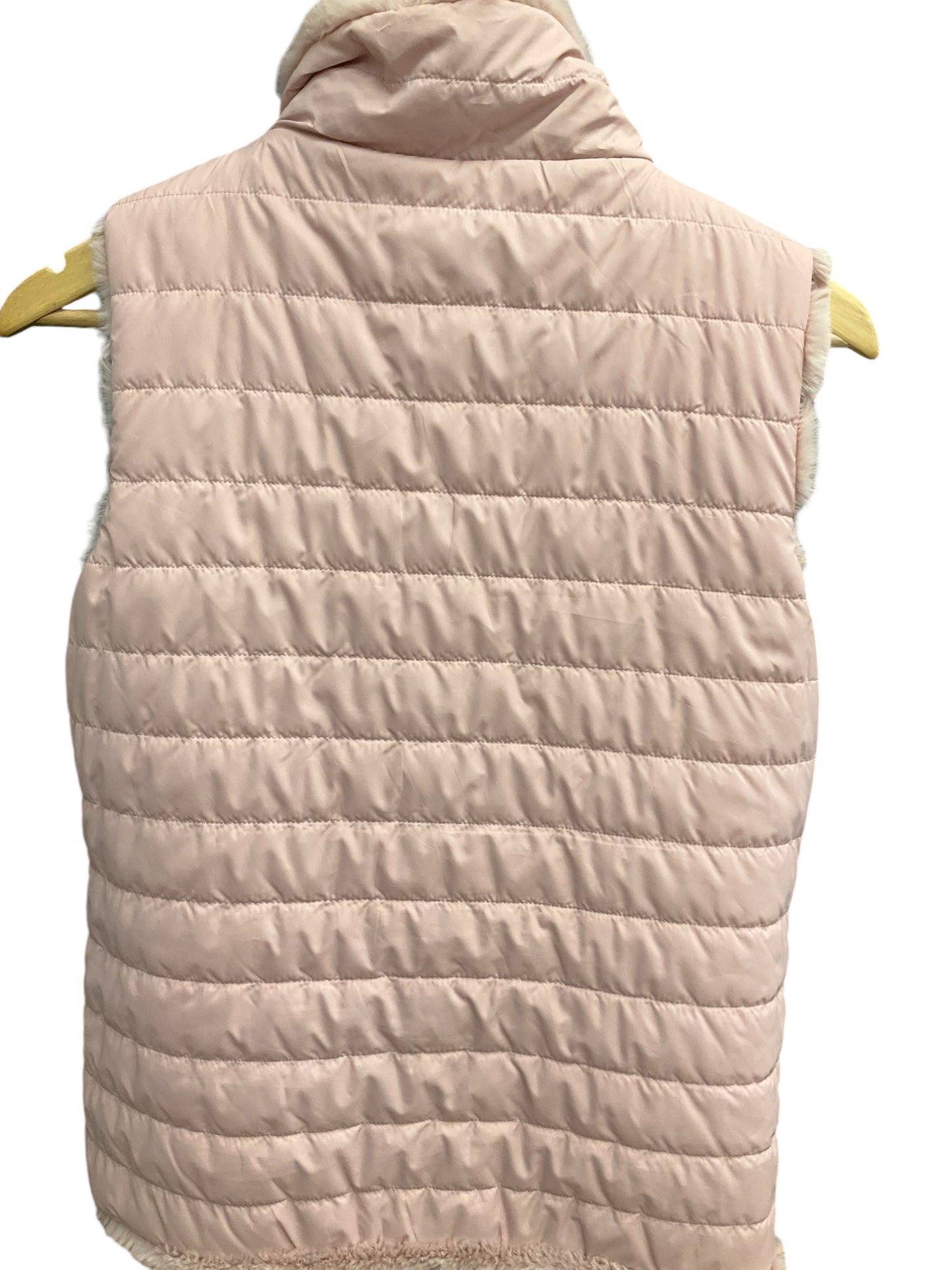 Vest Faux Fur & Sherpa By Charlie B In Pink, Size: Xs