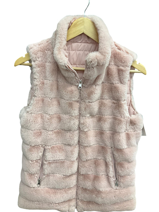 Vest Faux Fur & Sherpa By Charlie B In Pink, Size: Xs